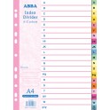 ABBA A4 Plastic Divider - Alphablet