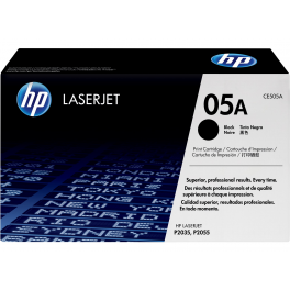 HP 05A Black  LaserJet Toner Cartridge