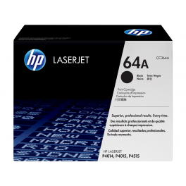 HP 64A Black LaserJet Toner Cartridge