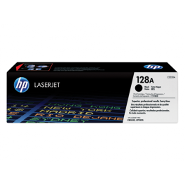 HP 128A Black  LaserJet Toner Cartridge