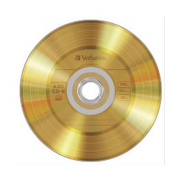 CDR AZO 700MB 52x Gold Vinyl 50Pk Spindle
